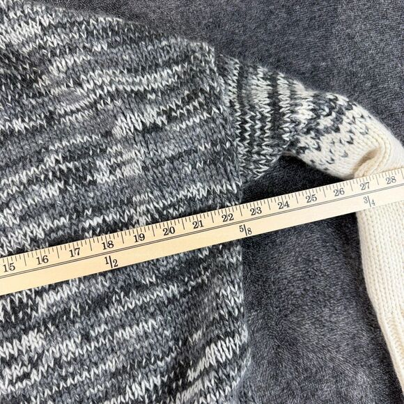 Banana Republic Chunky Knit Wool Alpaca Cardigan Long Italian Yarn S NWT - Picture 6 of 12